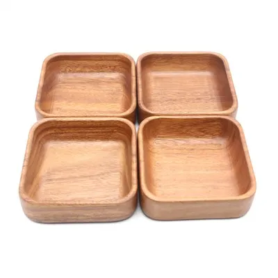 Kvadrat yog'och idish